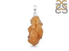 Yellow Druzy Pendant-SP YDZ-1-45