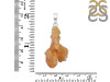 Yellow Druzy Pendant-SP YDZ-1-47