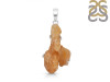 Yellow Druzy Pendant-SP YDZ-1-47