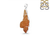 Yellow Druzy Pendant-SP YDZ-1-48