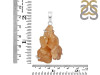 Yellow Druzy Pendant-SP YDZ-1-51