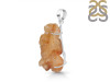 Yellow Druzy Pendant-SP YDZ-1-51