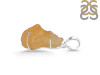 Yellow Druzy Pendant-SP YDZ-1-53