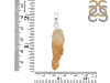 Yellow Druzy Pendant-SP YDZ-1-55