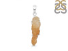 Yellow Druzy Pendant-SP YDZ-1-55