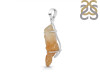 Yellow Druzy Pendant-SP YDZ-1-55