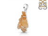 Yellow Druzy Pendant-SP YDZ-1-57