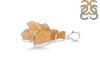 Yellow Druzy Pendant-SP YDZ-1-57