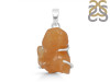 Yellow Druzy Pendant-SP YDZ-1-6