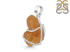 Yellow Druzy Pendant-SP YDZ-1-6