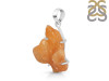 Yellow Druzy Pendant-SP YDZ-1-8