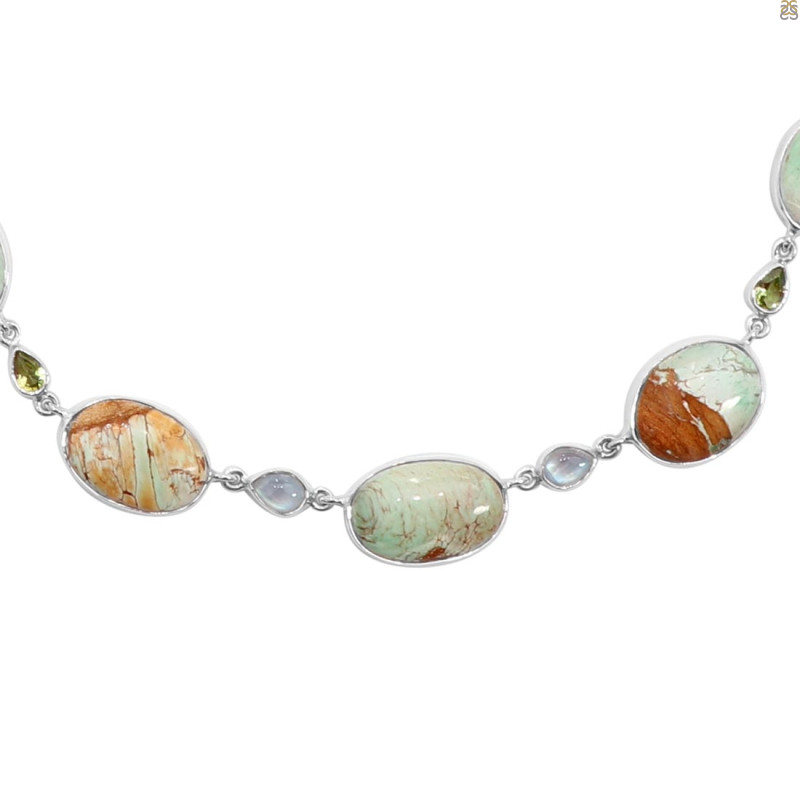 Variscite Necklace-NSL VRC-12-4