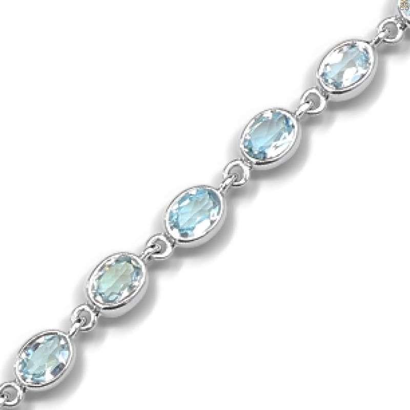 Blue Topaz Bracelet