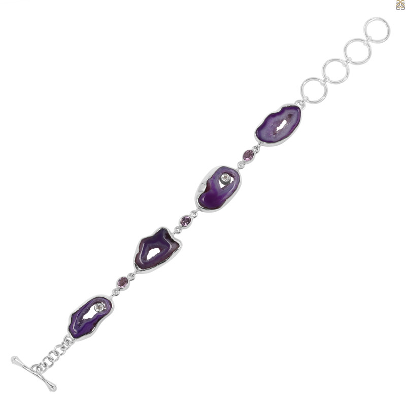Agate (Purple) Bracelet-BSL