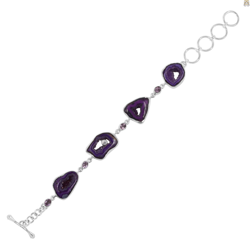 Agate (Purple) Bracelet-BSL