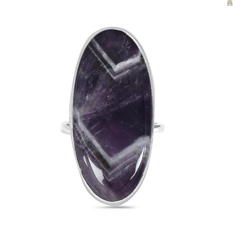 Amethyst Lace Agate Adjustable Ring-ADJ-R ALA-2-65
