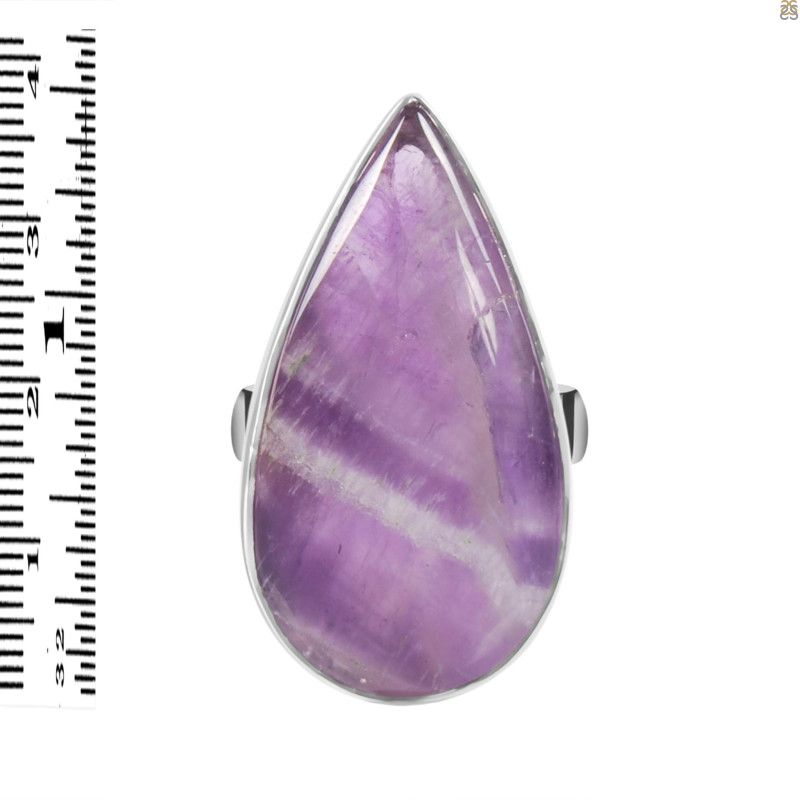 Amethyst Lace Agate Adjustable Ring-ADJ-R ALA-2-94