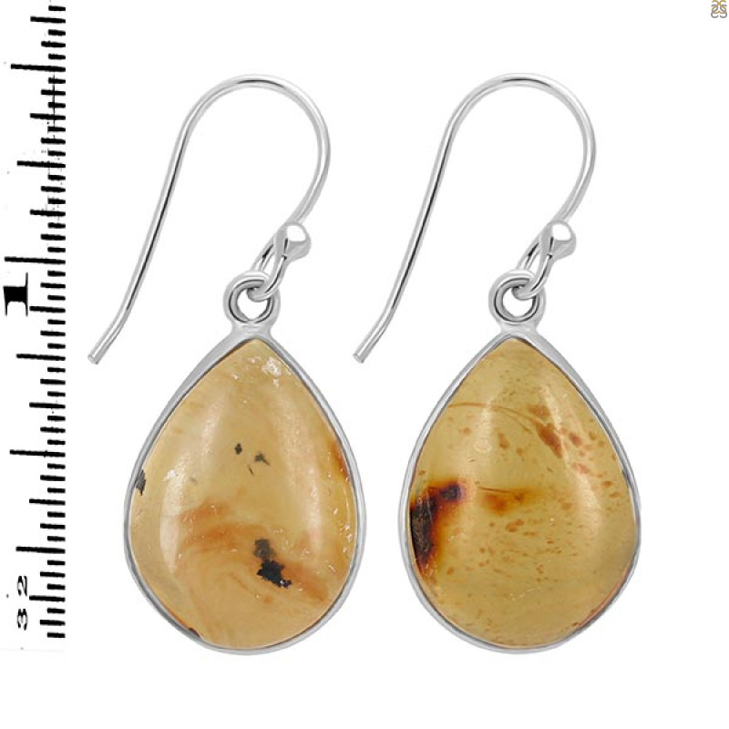 Amber Earring-E AMB-3-1