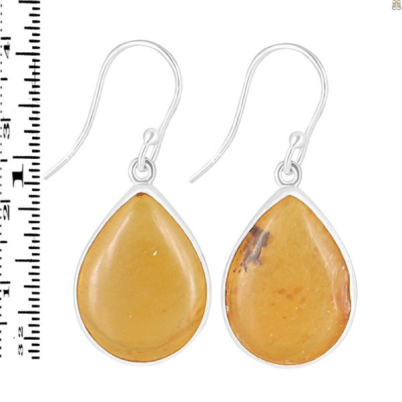 Amber Earring-E AMB-3-11