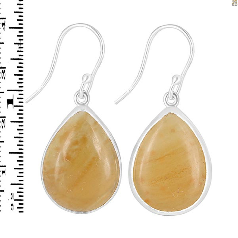 Amber Earring-E AMB-3-12