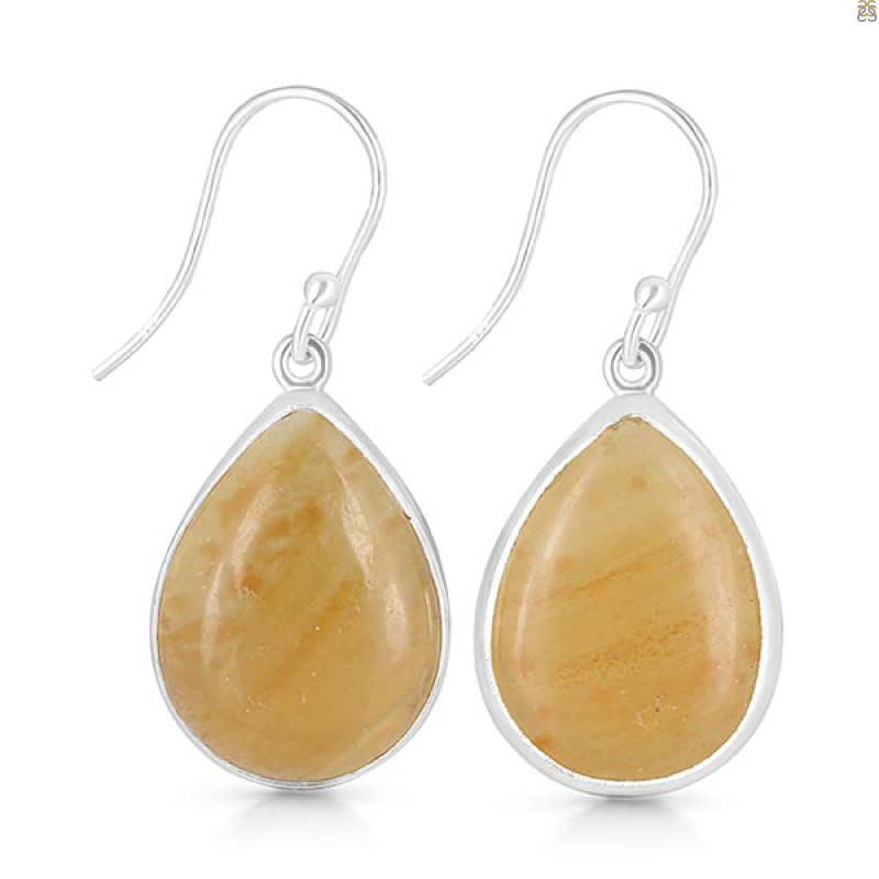 Amber Earring-E AMB-3-12