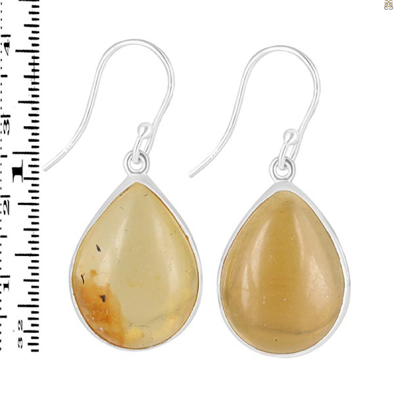 Amber Earring-E AMB-3-13