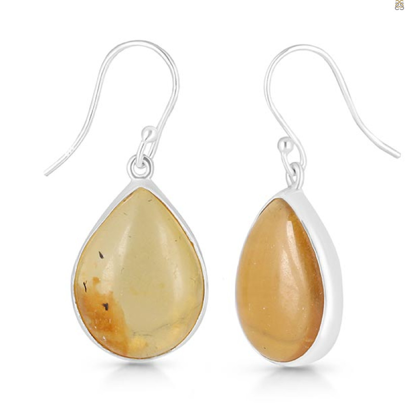 Amber Earring-E AMB-3-13