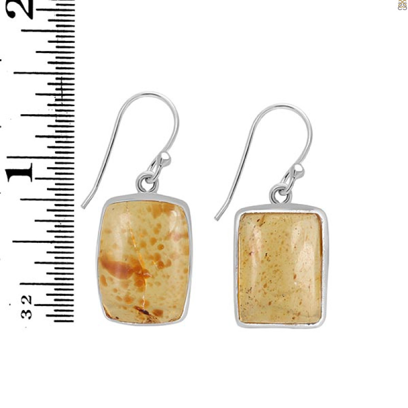 Amber Earring-E AMB-3-25