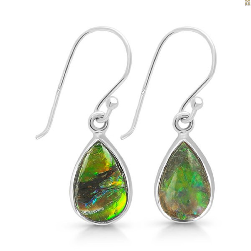 Ammolite Earring-E AML-3-17