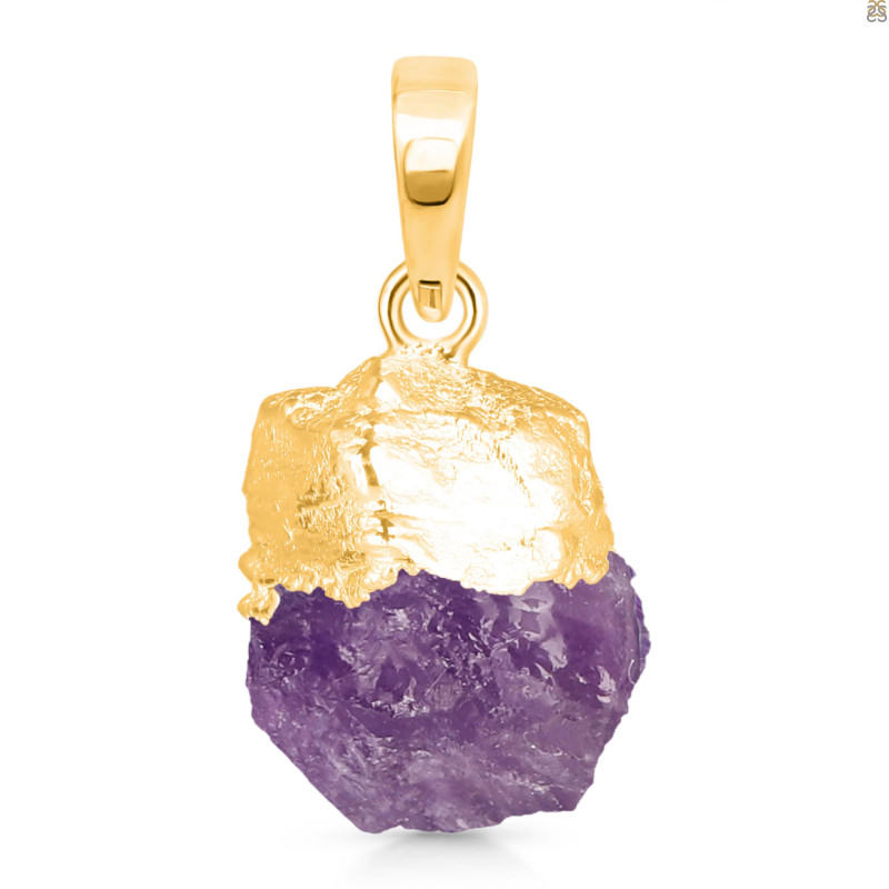 Amethyst Raw Crystal Pendant AMT-RCYP-1