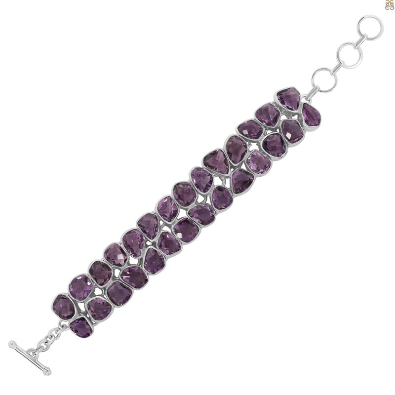 Amethyst Bracelet-BJ AMT-11-10