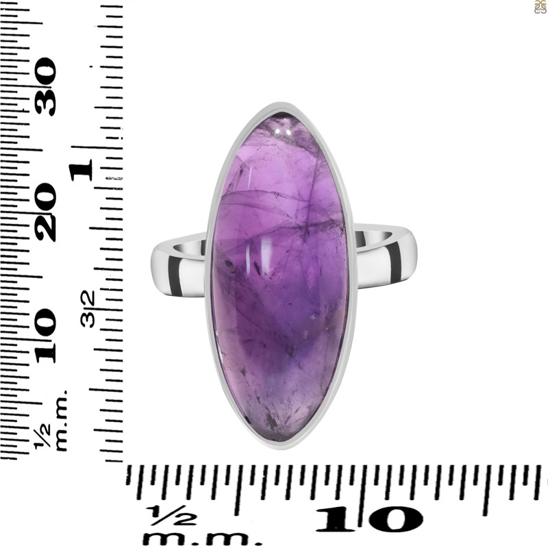 Amethyst Adjustable Ring-ADJ-R AMT-2-235