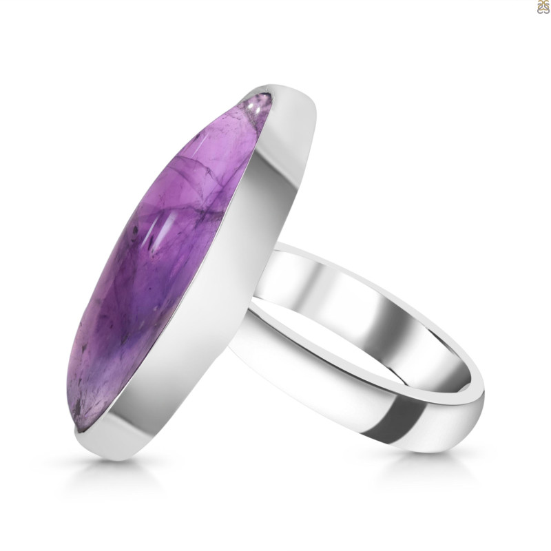 Amethyst Adjustable Ring-ADJ-R AMT-2-235