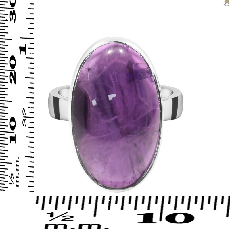 Amethyst Adjustable Ring-ADJ-R AMT-2-263