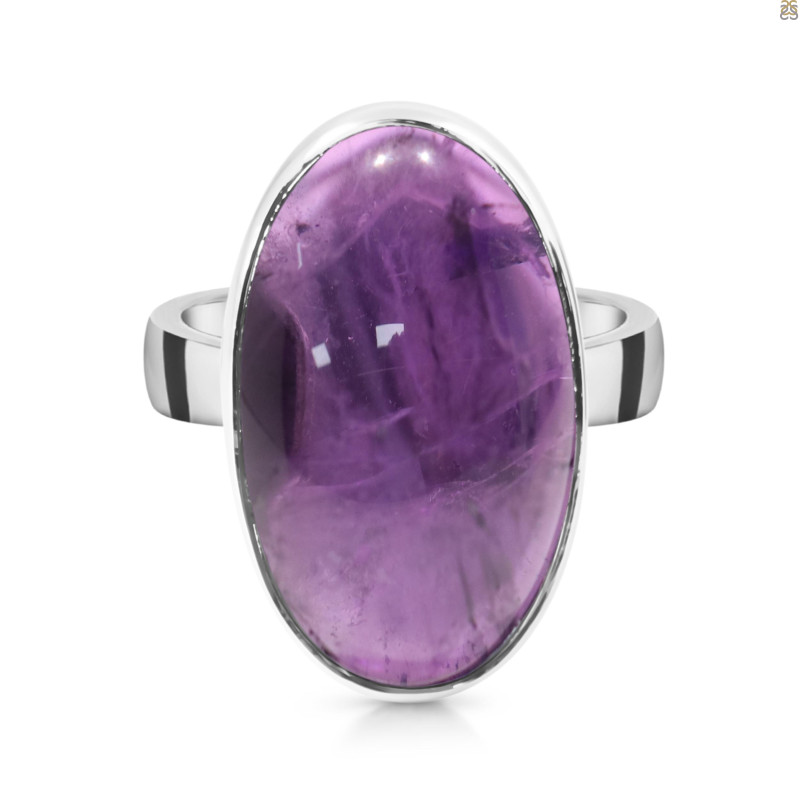 Amethyst Adjustable Ring-ADJ-R AMT-2-263