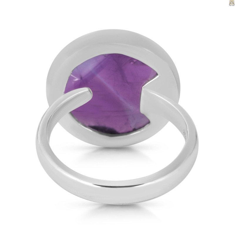 Amethyst Adjustable Ring-ADJ-R AMT-2-270