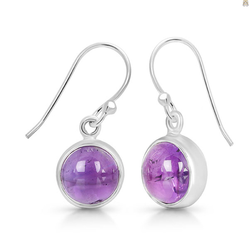 Amethyst Earring-E AMT-3-38