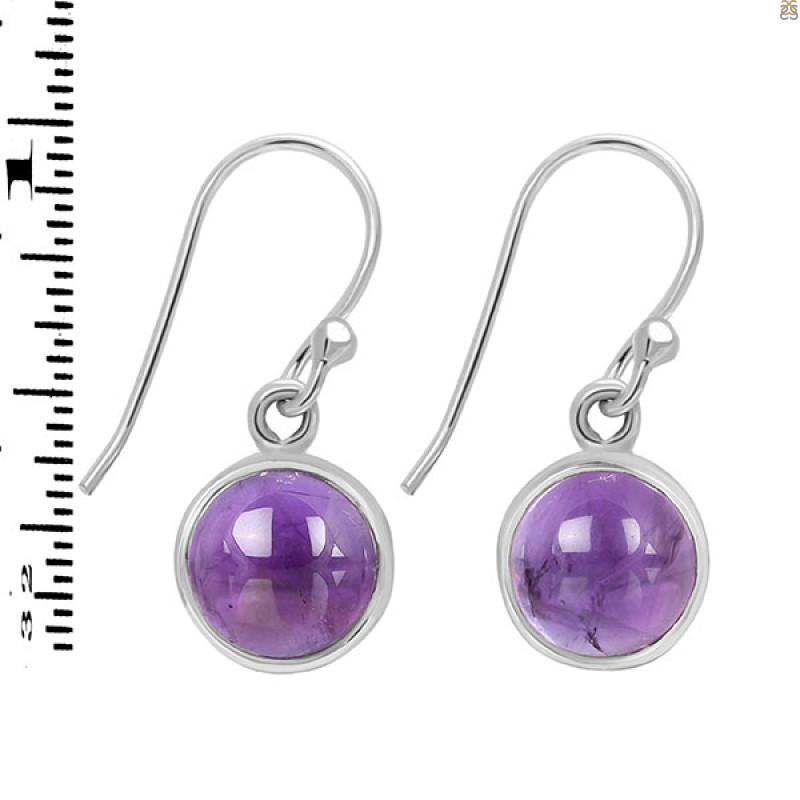 Amethyst Earring-E AMT-3-42