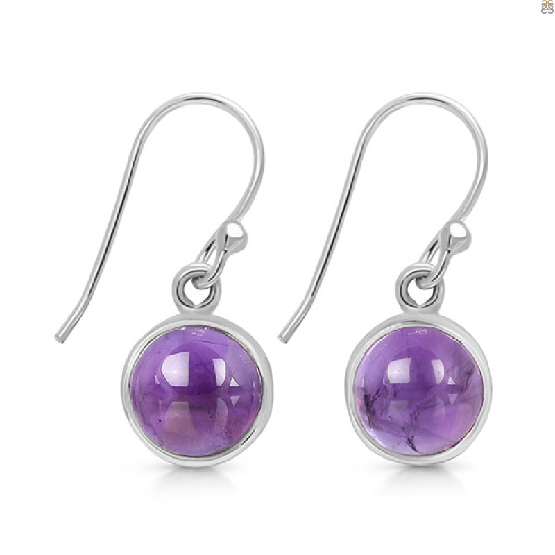 Amethyst Earring-E AMT-3-42