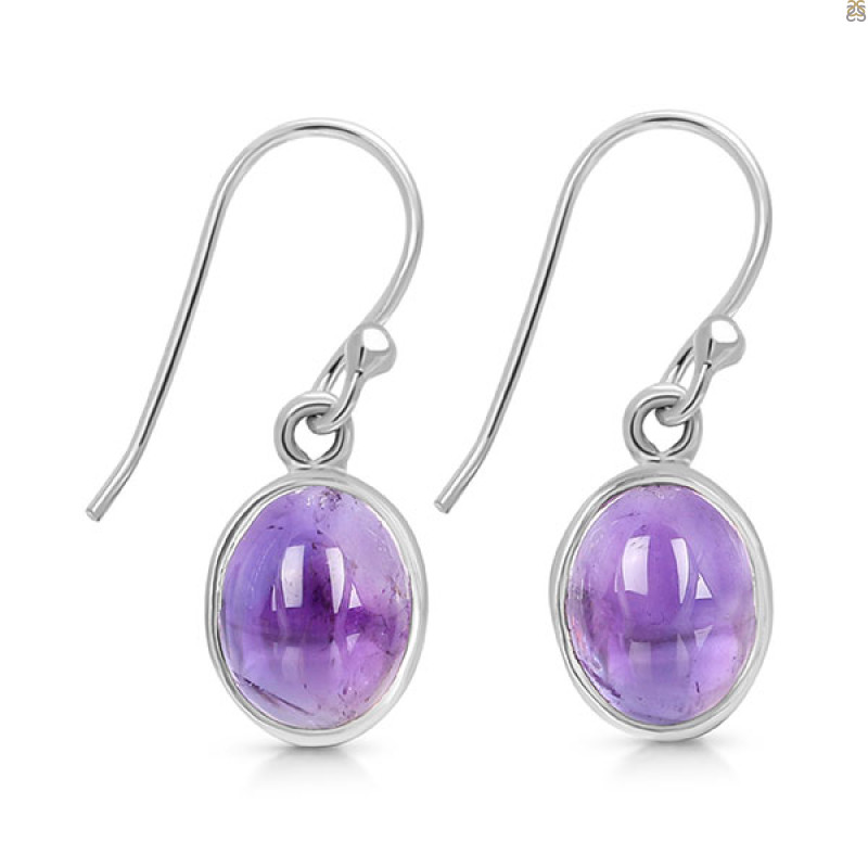 Amethyst Earring-E AMT-3-44