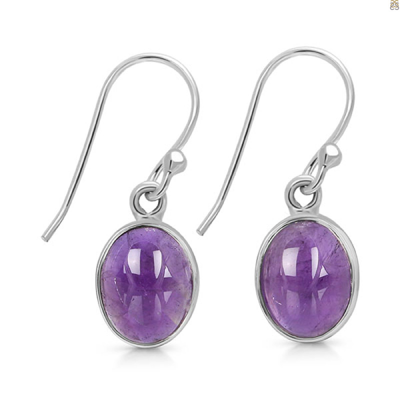 Amethyst Earring-E AMT-3-45