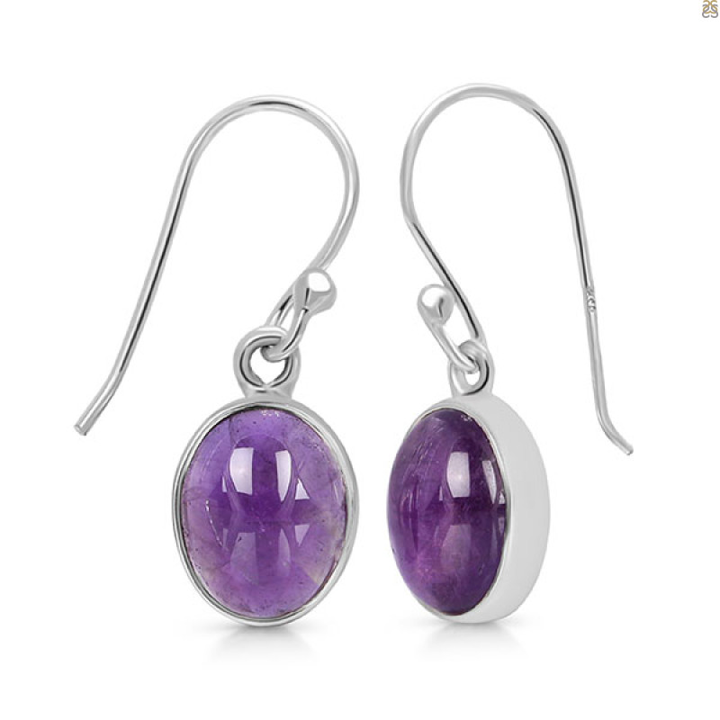 Amethyst Earring-E AMT-3-45