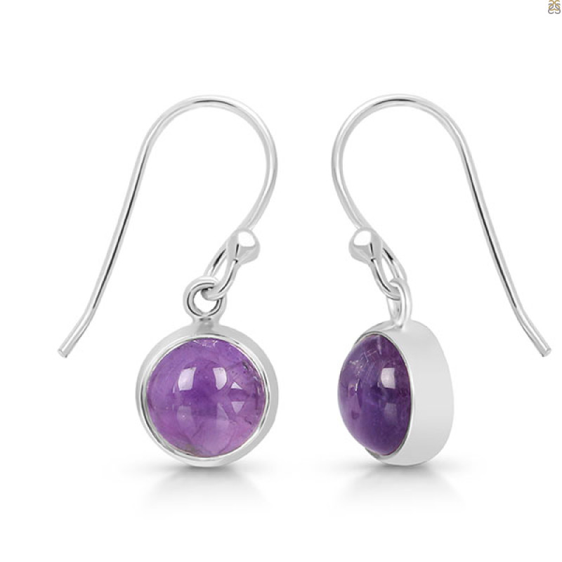 Amethyst Earring-E AMT-3-47