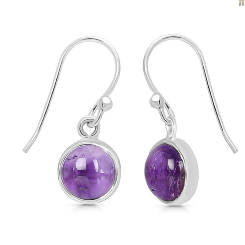 Amethyst Earring-E AMT-3-51
