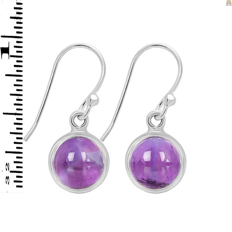 Amethyst Earring-E AMT-3-58