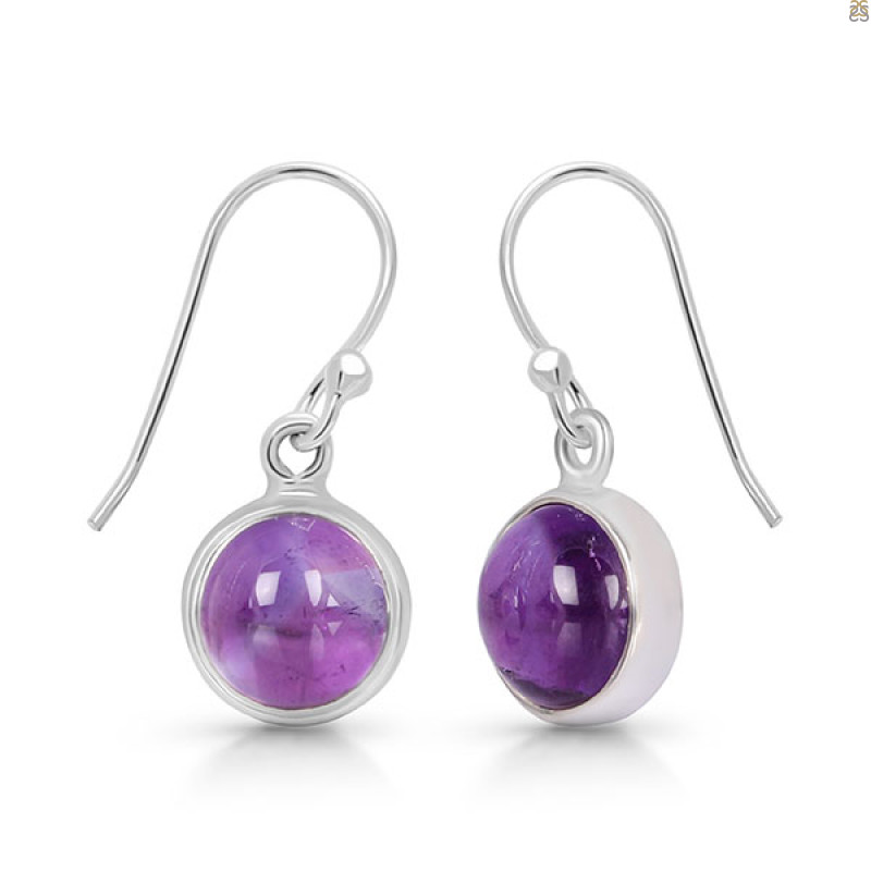 Amethyst Earring-E AMT-3-58