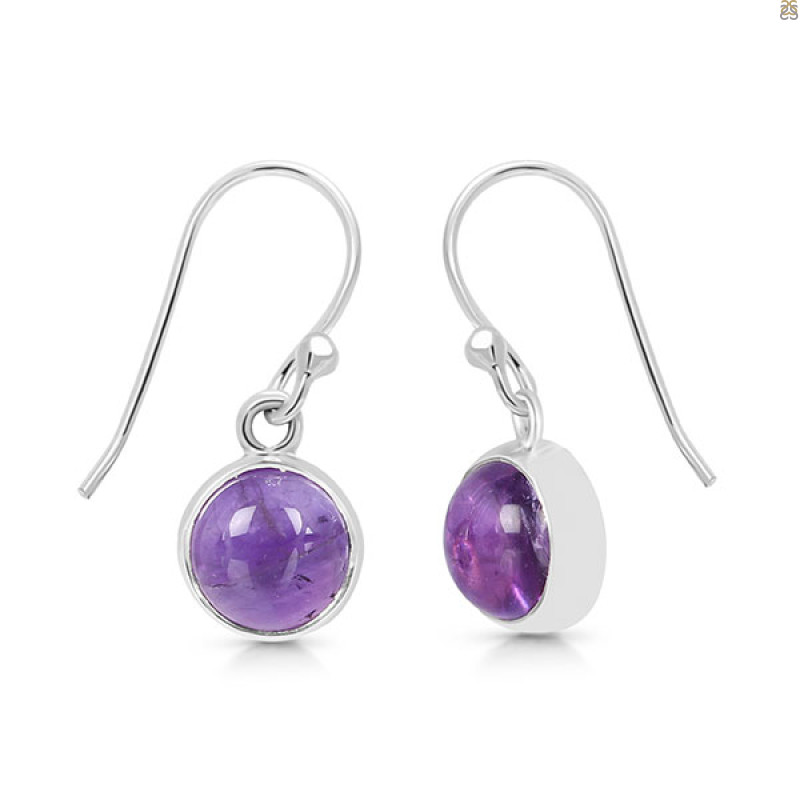 Amethyst Earring-E AMT-3-62