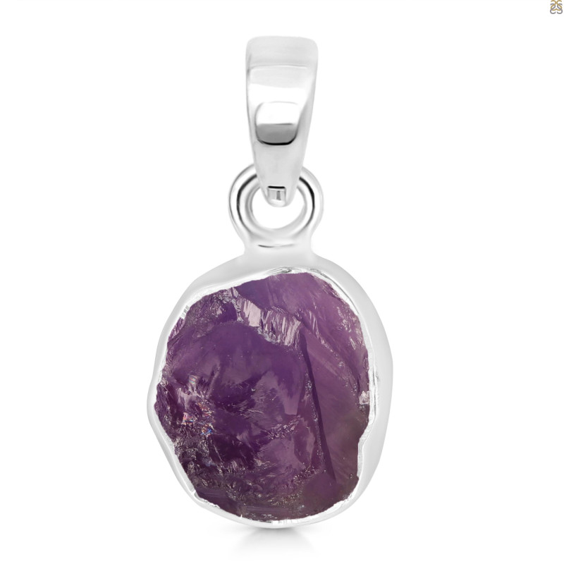 Amethyst Raw Crystal Pendant AMT-RCYP-5