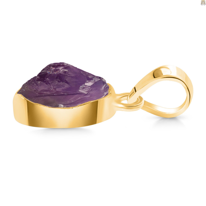 Amethyst Raw Crystal Pendant AMT-RCYP-5