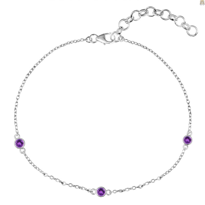 Amethyst Bracelet AMT-RDAL-13